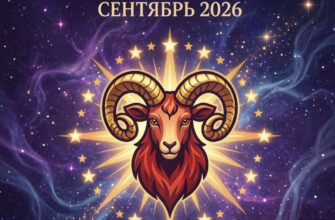 Гороскоп на сентябрь 2026 для Овна